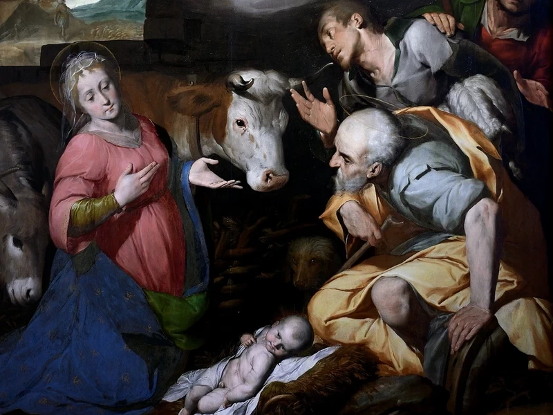 1573-Giovan Battista Crespi il Cerano - -Adorazione dei pastori - Galleria Sabauda, Torino